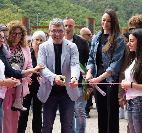 Il taglio del nastro della seconda edizione di Harmonia alle Terme Luigiane
